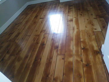 Painted Floor Refinsihing