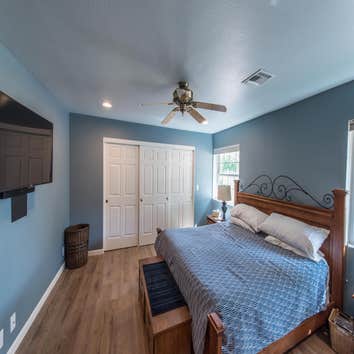 Master Bedroom Expansion New Floor and Custom Storage and Closet