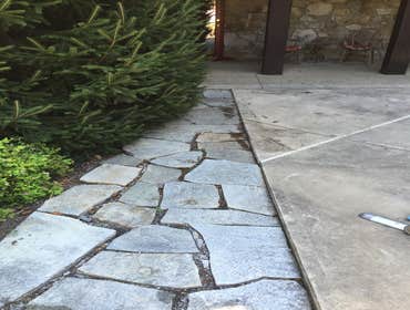 Decking/Logs/Fascia Refinishing & Patio Stone Leveling