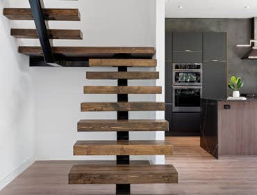 Photos by Memar Interiors, Inc #17 Kitchen & Floating stair