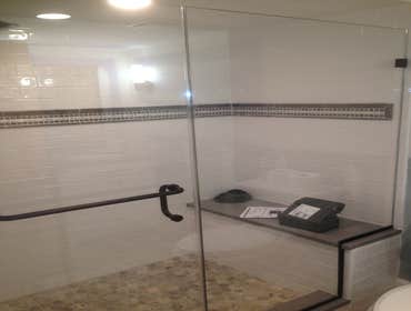 Basement bathroom