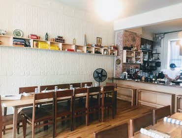 Tables, Chairs, Shelving