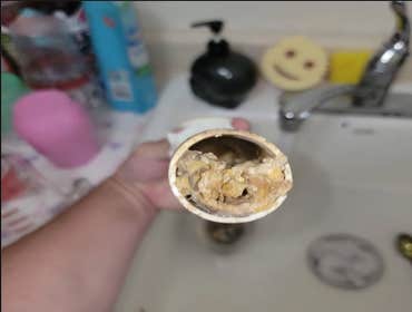 Badly clogged kitchen drain