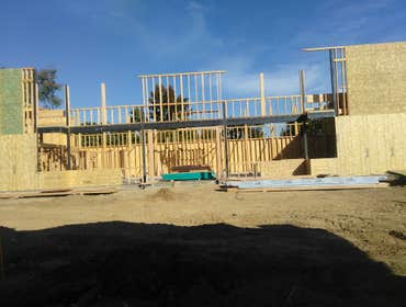 Photos by Colossal Concrete #5 Arco Convenience Store Foundation, Carwash and Trash enclosure block wall footings