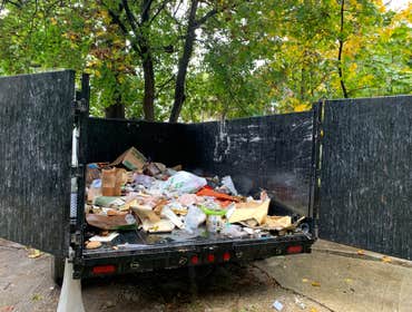 Photos by Columbus Dumpster Company #1 Demo existing 4000 interior
