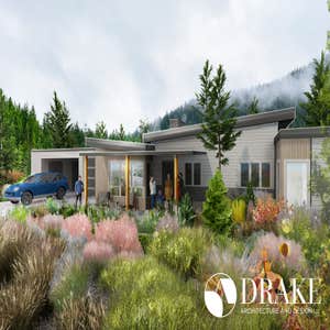 Custom Modular Home Custom Modular Home design in Eugene, Oregon.