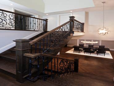Woodland Hills Project Structural changes to create open concept floor plan, new custom kitchen, bathroom remodel, new flooring, wood work & baseboar