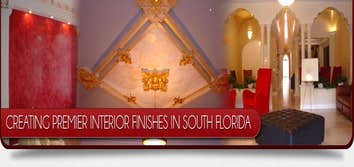 South Florida Plastering With over 30 years of experience in the field, the professionals of Drymension are ready to create custom finishes for interio