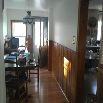 the weeds project this job included kitchen n dinning room demolition down to studs and then totally remodeled .