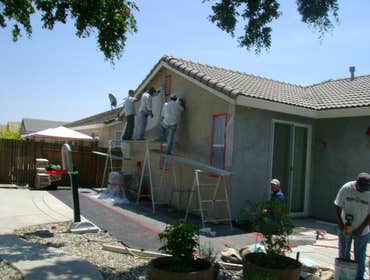 Bad Stucco Job Re-Finished