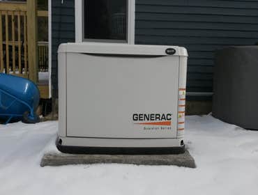 Generac back up generator