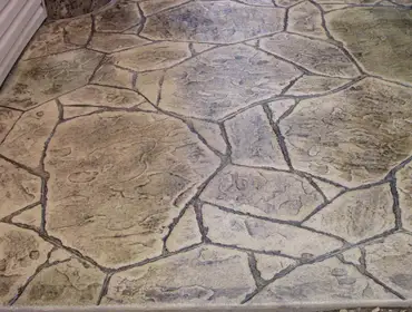 Arizona Flagstone Stamped Concrete San Antonio