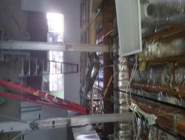Welcome 2016 Commercial kitchen hood instal, grease duct fabrication and installation; fire wrap certified.