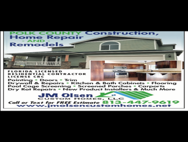 Photos by Jm Olsen Custom Homes, LLC #1 Shop / Fencing / Tiling