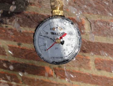 Project photos from Echols Home Inspections Old Knob n Tube wiring.
Damaged Electrical Panel
Slight Water Intrusion
Beer Can Hot Water Heater Flue (N