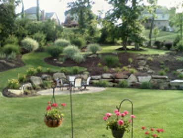Patio Retreat Lawn King Landscaping —the right experience, the right equipment and the right staff to create the peaceful outdoor retreat you have been