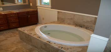 Bathroom Remodel This is a job we did in Millington, TN, they had a outside storage room and a small master bathroom that they wanted to take out the w