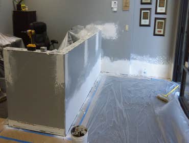 Photos from Love Remodeling Llc Built in custom entertainment center and custom oak floating shelves