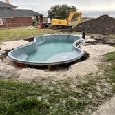Photos by Copano Pools & Spas #3 Fiberglass Pool Installation