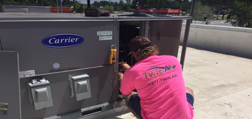 Twin Air Heating and Cooling
