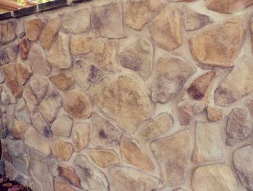 privacy wall restoration These pictures are of two privacy walls around outdoor patios that were in horrible disrepair. the stones were falling off the