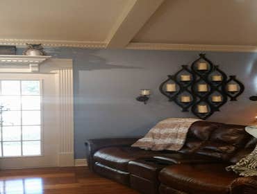 Trim out and painting