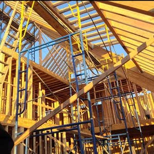 Photos by Alain Bagagem Contracting Inc #1 Built foundation and framed entire home for hansen family