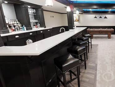Basement remodel