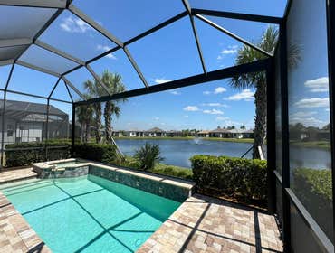 Sarasota Pool Cage Painting