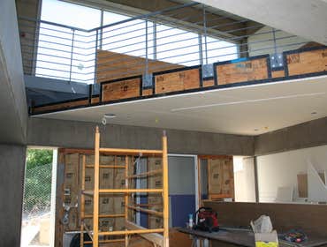 Rush Constructors Inc Project 6,000 sq ft Custom Built Concrete and Glass Home, Rush Constructors, Inc was the General Contractor and the Concrete Cont
