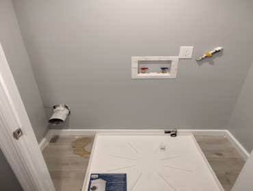 Photos by Efundhomes #1 Full gut renovation, dig down to basement a legal height and we changed the property to a 4 bedroom 2.5 bathroom home. Client 