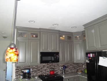 David Litalien Electric Project Kitchen re model with LED lighting