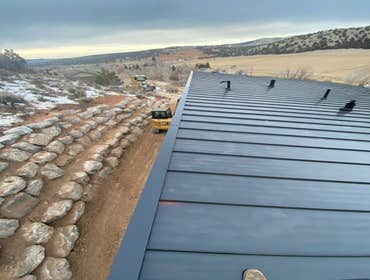 Standing seam metal