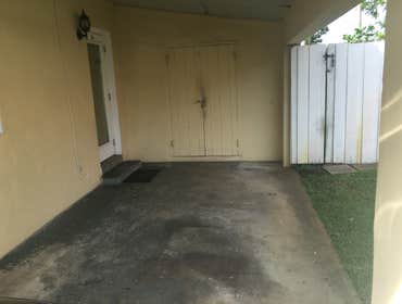 BEFORE CARPORT PICTURE