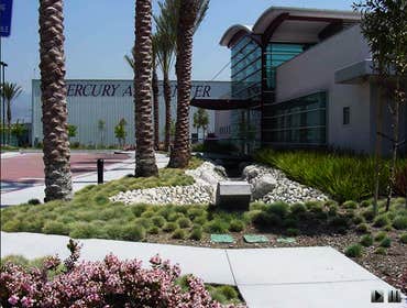 Mercury Air Center Mercury Aviation Burbank Airport FBO is a new private terminal and hanger project at the east end of the Burbank Airport in Californ