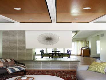 mid-century modern interior remodel