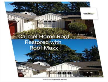 Before & After Roof Maxx Treatment
