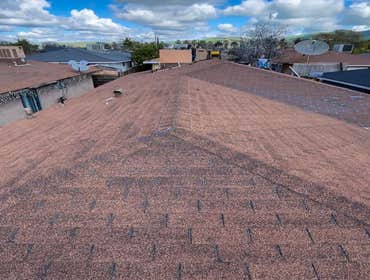 Roof-Remove & Replace Completed a roofing project for a client in Porterville, CA which consisted of removing the existing damaged roofing and replace 