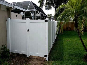 Vinyl Fence