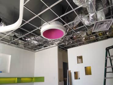 Recent commercial ceiling projects