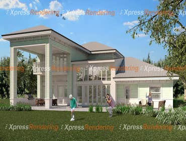 Lake Ida Complete renovation and addition. Addition of new garage, expansion of existing footprint, addition of 2nd floor, addition of pool, etc...