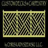 Custom Decks and Carpentry by Chris Kadyszewski logo