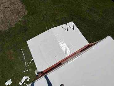 Photos by Ideal Roofing LLC #1 Complete rebuild of an old train caboose that had a rotten roofing frame and deck.