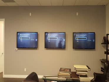Advertisement TV's Installation