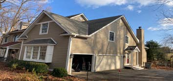 Roof and siding