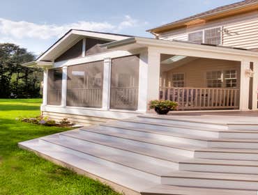 Decking and Screened Porch