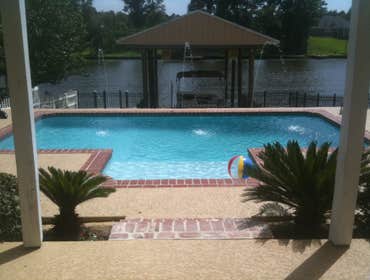 Pool we built on the Diversion