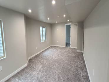South Weber Basement Design and Finish Design and completion of a basement finish in an existing home.