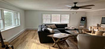 Interior Remodel A beautiful house we are finishing up in Harbor Springs.
Total interior remodel, new kitchen, new oak stairs and railing, 3 new bathro