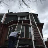 Hunter green shingles